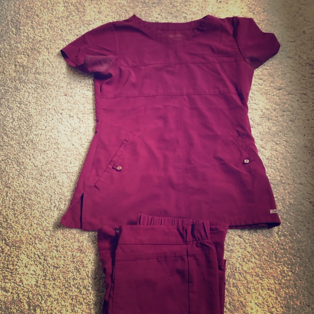 Greys Anatomy scrub set